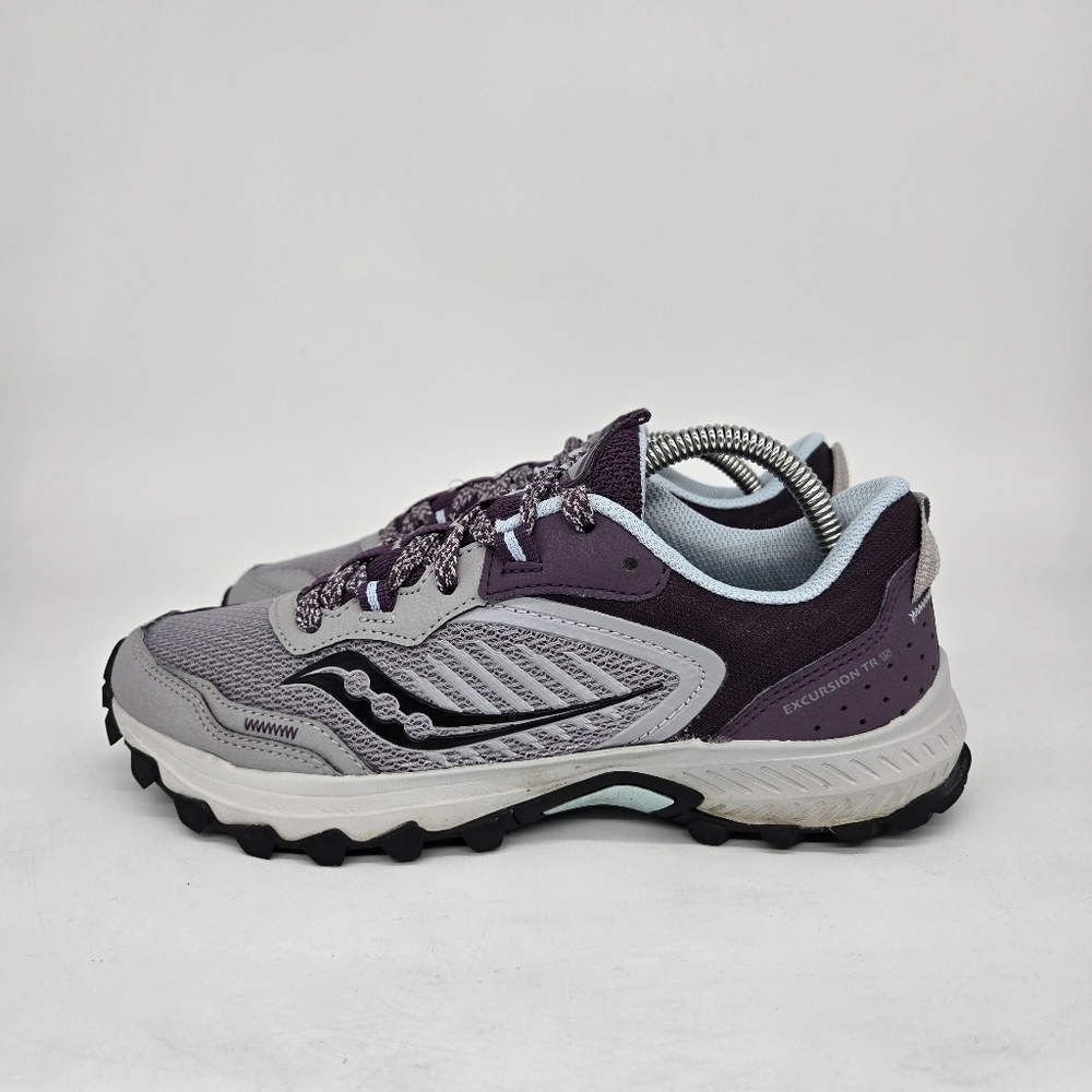 Saucony Women's Excursion TR15 'Alloy Mauve' Trail Running Shoes Size 7.5